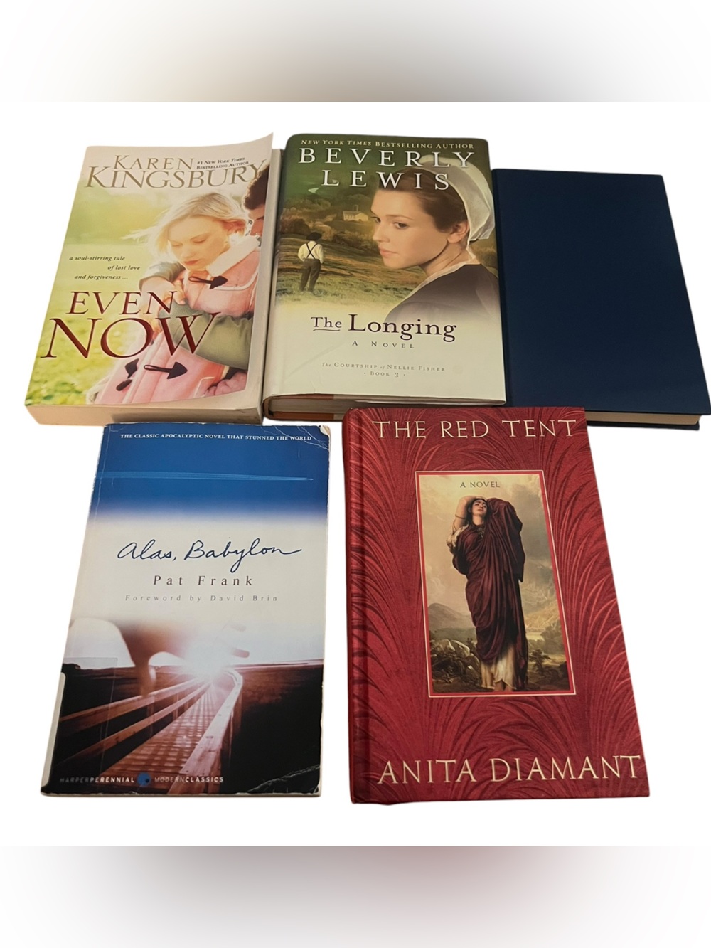 Christian Fiction Hardcover Books Lot of 5